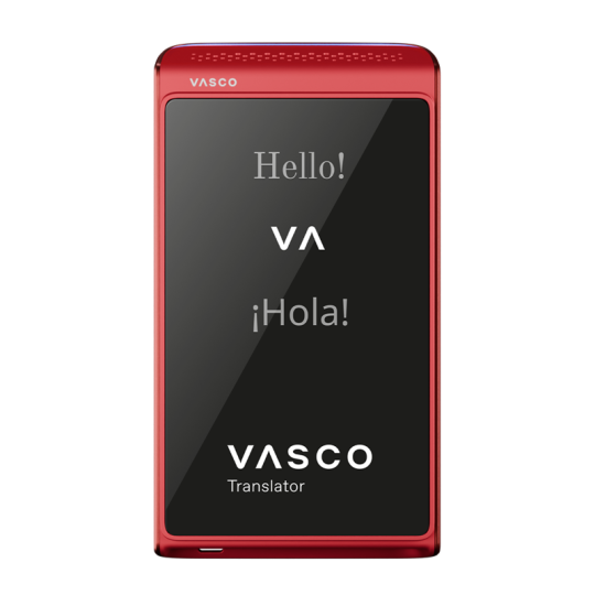 Hlasový Překladač Vasco Translator Q1 (Color : Scarlet Pulse)