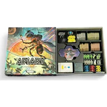 Příslušenství k deskovým hrám Printables Včelín - pořadače na komponenty - pro originální insert Barva: Černá, Barevné komponenty hráčů: Ne