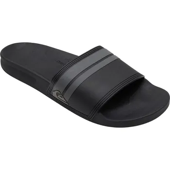 Pánské pantofle boty Quiksilver Rivi Slide - XKKS/Black/Black/Grey 41