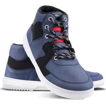 Pánská zimní obuv boty Barebarics Lynx - Dark Blue & White 45