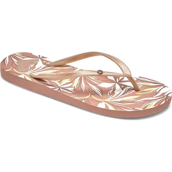 Dámské žabky žabky Roxy Bermuda Print - White/Champagne 37