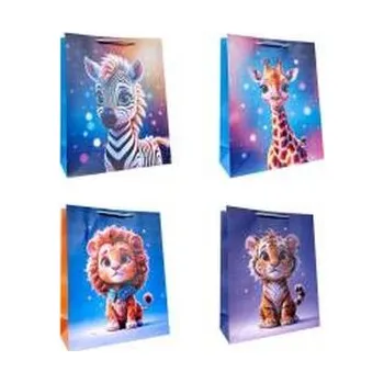 Set školních potřeb Torebka prezentowa dziecięca S Zwierzęta ZOO mix (pl, 2000, JU-PITER)