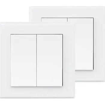 vypínač EXTOL vypínač/ovladač, dvojitý, 2ks, 2jednotlivé/skupinové kanály (43822)