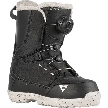 Zimní sport boty Gravity Micro Lite Atop Boa - Black 34