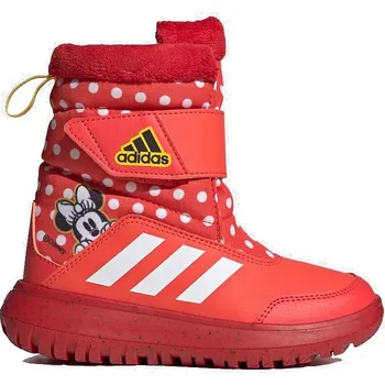 Dámská zimní obuv boty adidas Performance Winterplay Minnie - Bright Red/Cloud White/Better Scarlet 34