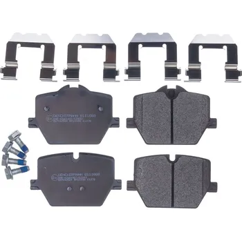 Brzdová destička Sada brzdových destiček, kotoučová brzda DENCKERMANN B111668