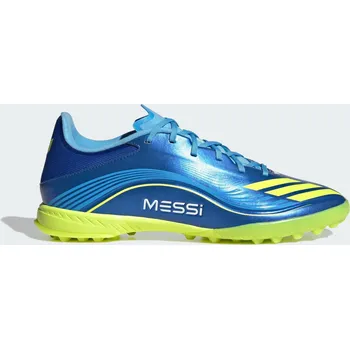 Kopačky ADIDAS Kopačky Messi F50 League Turf 44 2/3 MODRÁ|ŽLUTÁ