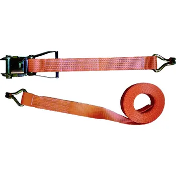 Upínací popruh Target Ladungssicherung 90642 dvoudílný upínací popruh (d x š) 8 m x 50 mm Ráčna s dlouhou pákou EN 12195