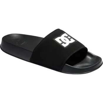 Pánské pantofle boty DC DC Slide - XKKW/Black/Black/White 40.5