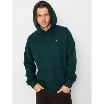 Pánská mikina Iriedaily Mini Flag 2 HD (night forest) XL, černá