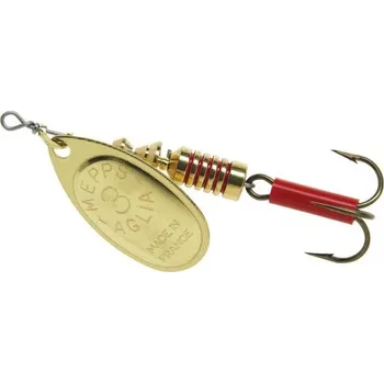 Umělá nástraha Mepps třpytka Aglia Zlatá Vel. 0