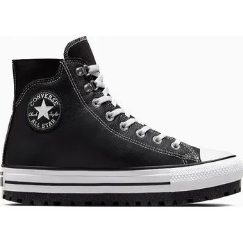 Pánská móda boty Converse Chuck Taylor All Star City Trek Waterproof Hi - A04480/Black/White/Silver 40