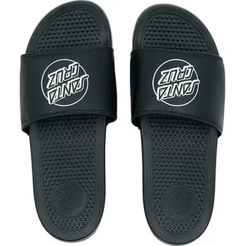 Pánské pantofle boty Santa Cruz Opus Dot Slides - Black 43