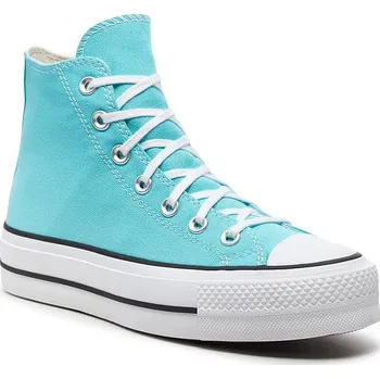 Dámská obuv boty Converse Chuck Taylor All Star Lift Hi - A07570/Triple Cyan/White/Black 39