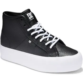 Dámské tenisky boty DC Manual Hi WNT - BKW/Black/White 38.5