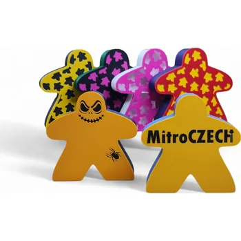 Příslušenství k deskovým hrám Miska Meeple Barva: Mistic purple