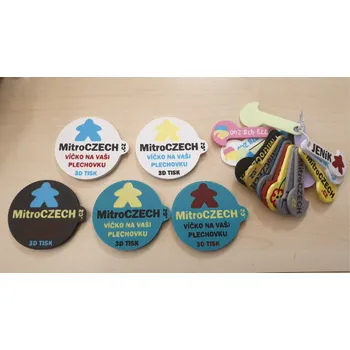 Jednorázové nádobí MitroCZECH Víčko na plechovku Počet barev: 4