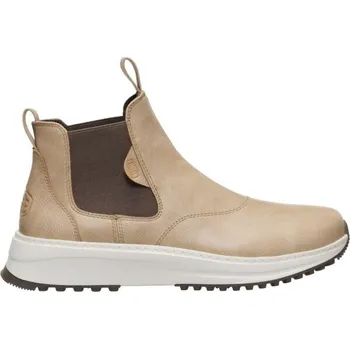 Pánské polobotky Pánská volnočasová obuv HEY DUDE TAHOE CHELSEA CLASSIC 40 Béžová, Hnědá