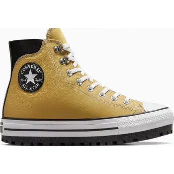 Pánská zimní obuv boty Converse Chuck Taylor All Star City Trek Waterproof Hi - A04482/Dunescape/Black/White 40