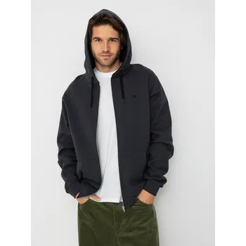 Pánská mikina Iriedaily Mini Flag 2 ZHD (coal) XL, černá