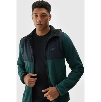 Pánská mikina Pánská fleecová mikina 4F velikost 3XL dark green