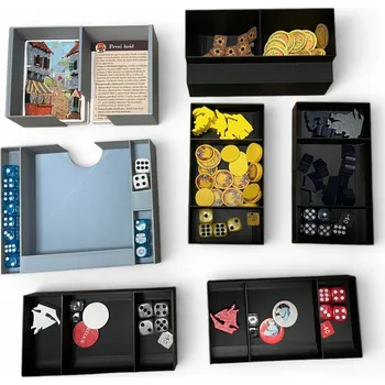 Příslušenství k deskovým hrám Greywolf Ahoj - insert pro hru Barva: Černá