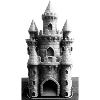 Příslušenství k deskovým hrám FatesEnd Mini házecí věž - pískový hrad Barva: Černá
