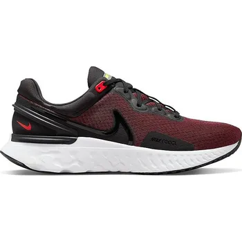 Pánské tenisky boty Nike React Miler 3 - Black/Black/Siren Red/Volt 46