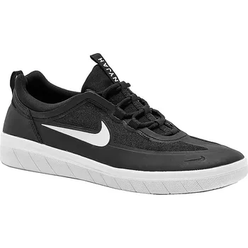Pánské tenisky boty Nike SB Nyjah Free 2 - Black/White/Black/Black 42