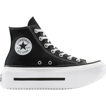 Pánská zimní obuv boty Converse Chuck Taylor All Star Lift Double Stack Hi - A12975/Black/White/Black 42