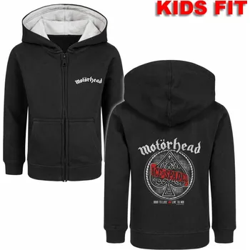 Chlapecká mikina mikina s kapucí dětské Motörhead - (Red Banner) - METAL-KIDS - 747.39.8.999 - 152