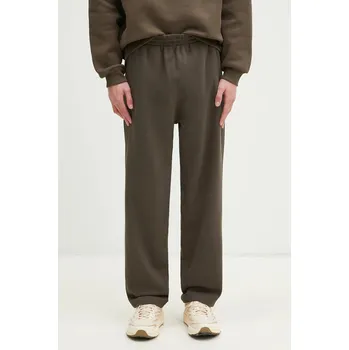 Bavlněné tepláky adidas Originals Essential, L, zelená, 87X