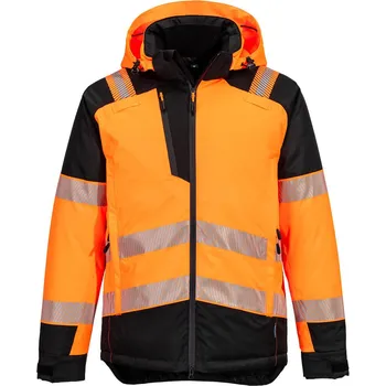 PORTWEST Zimní bunda PW3 Hi-Vis Velikost: M, Barva: oranžová-černá
