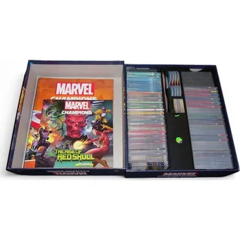 Příslušenství k deskovým hrám Thingiverse Marvel Champions - insert pro hru Barva: Černá, + rozšíření: Ne