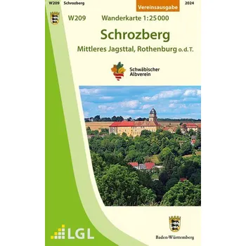 W209 Schrozberg - Mittleres Jagsttal, Rothenburg o.d.T. - Schwäbischer Albverein e.V. Lichtensteingau