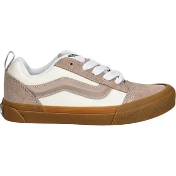 Chlapecké tenisky dětské boty Vans Knu Skool - Brown 37