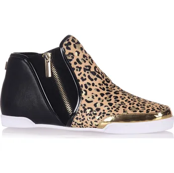 Dámská zimní obuv boty Butterfly Twists Alexis - Gold Leopard Pony 38