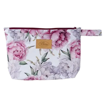 Pleva Kosmetická taštička pivoňky, 24,5 x 19,5 cm