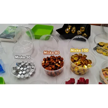 Externí zboží Miska průhledná Velikost: Miska 100 (71 x 44 mm)