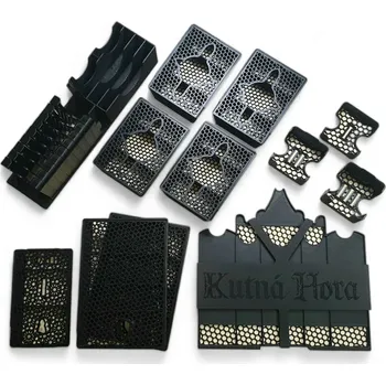 Příslušenství k deskovým hrám Insert pro hru Kutná Hora: Město stříbra | MitroCZECH Barva: Černá