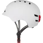 Helma BLUETOUCH HELMET WITH LED M Bílá, Černá