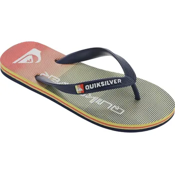 Pánská obuv žabky Quiksilver Molokai Massive - XBBN/Blue/Blue/Orange 39