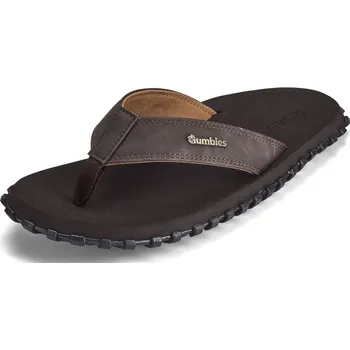 Pánské žabky žabky Gumbies Vegovert - Brown 47