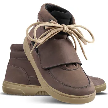 Pánská zimní obuv boty Barebarics Blizzard - Dark Chocolate Brown 37