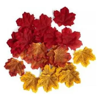 Set školních potřeb Jesienne liście klonu 7-8 cm 50szt