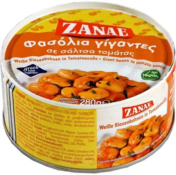 Zanae Gigantes obří fazole v tomatové omáčce 280 g