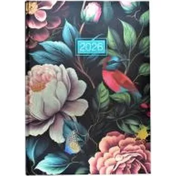 Diář Terminarz 2026 tygodniowy A4 metalic połysk MIX