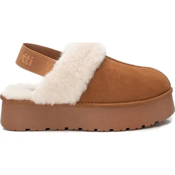 Dámské pantofle boty Xti 143488 - Camel 39