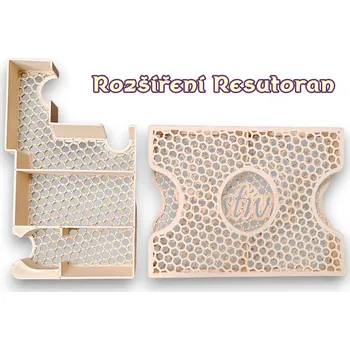 Příslušenství k deskovým hrám MitroCZECH Bitoku - insert pro hru Barva: Resutoran (pouze rozšíření)