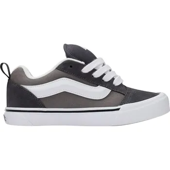 Chlapecké tenisky dětské boty Vans Knu Skool - Asphalt/Pewter 38.5
